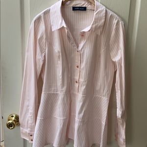 Ivanka Trump peplum button down shirt!